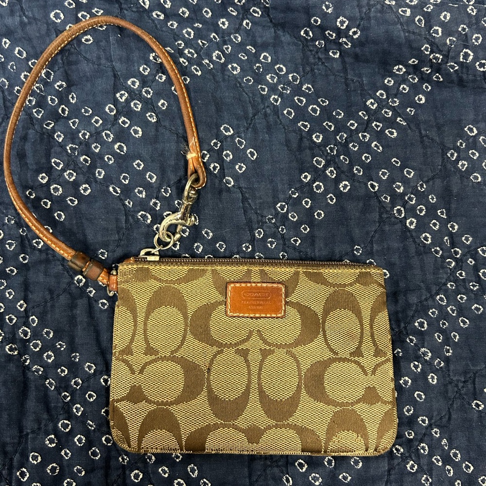 Coach wristlet